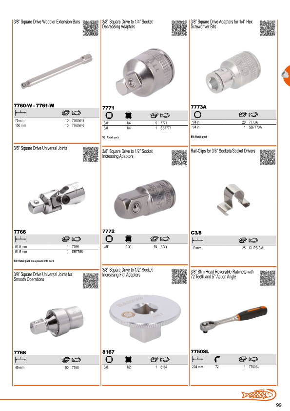 WOBBLE EXTENSION 3/8"-150MM