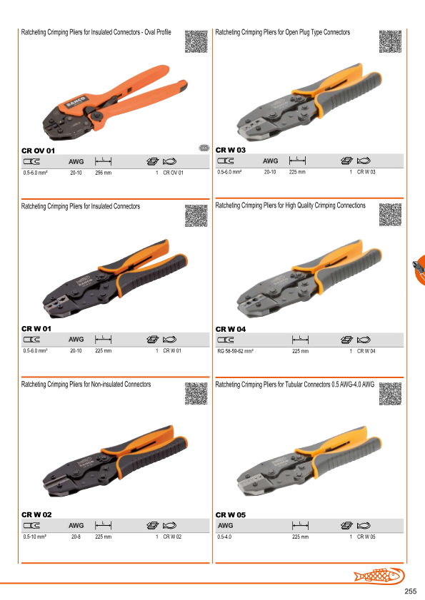 CRIM. PLIER NON INS.OPEN BARR.