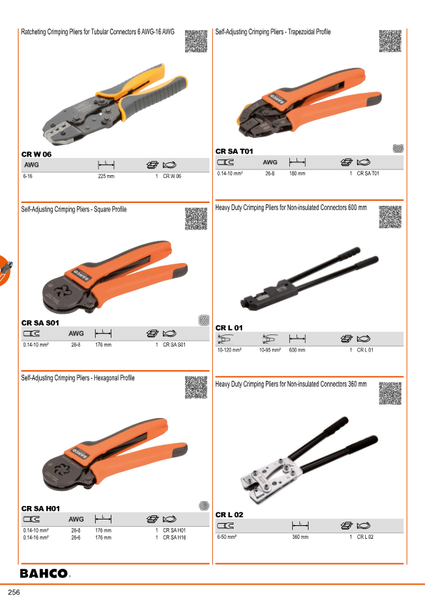 CRIMP.PLIER N/INSULATED 120 MM