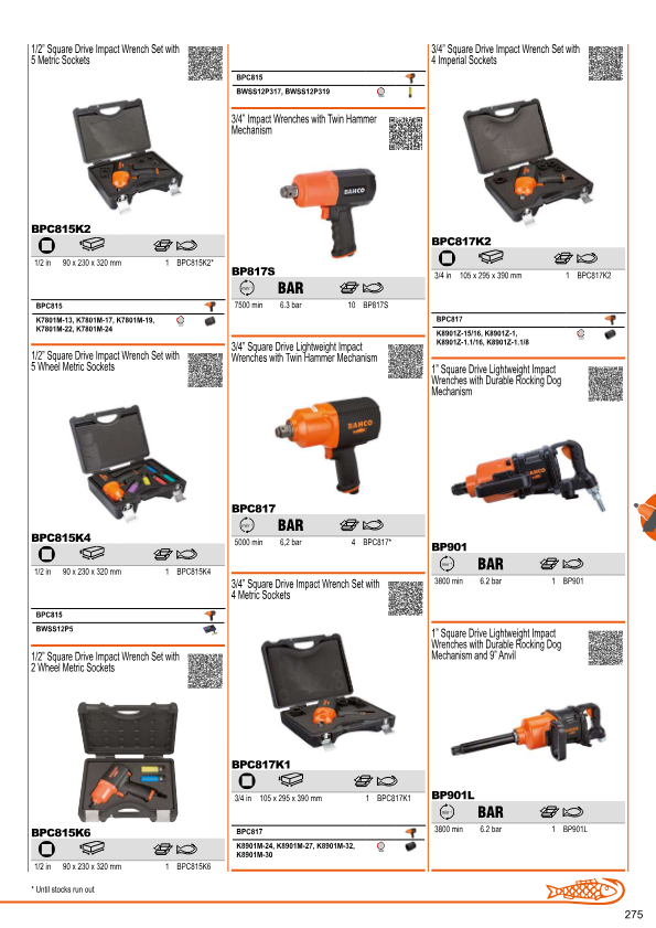 BPC815 + 5WH SOCKETS SET