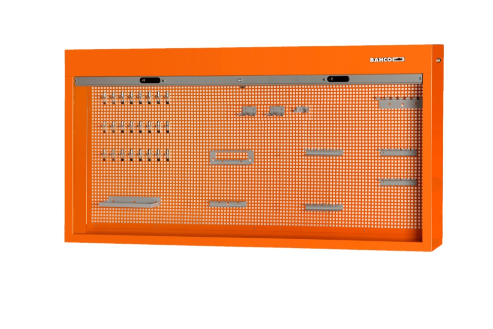 CABINET W/SHUT.BL 1800 W/HOOKS