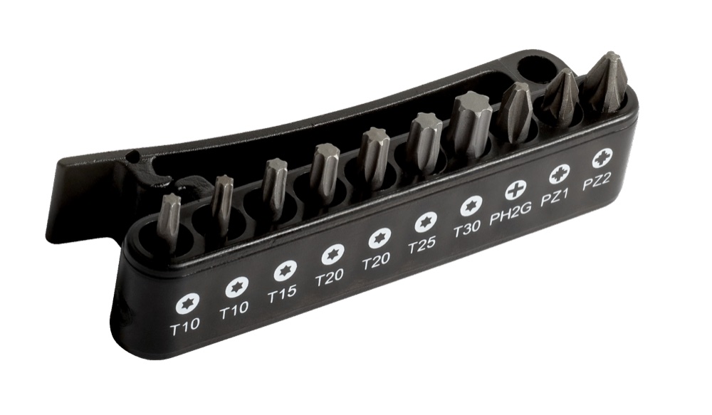 10PCS BITS SET WITH COLOR TORX