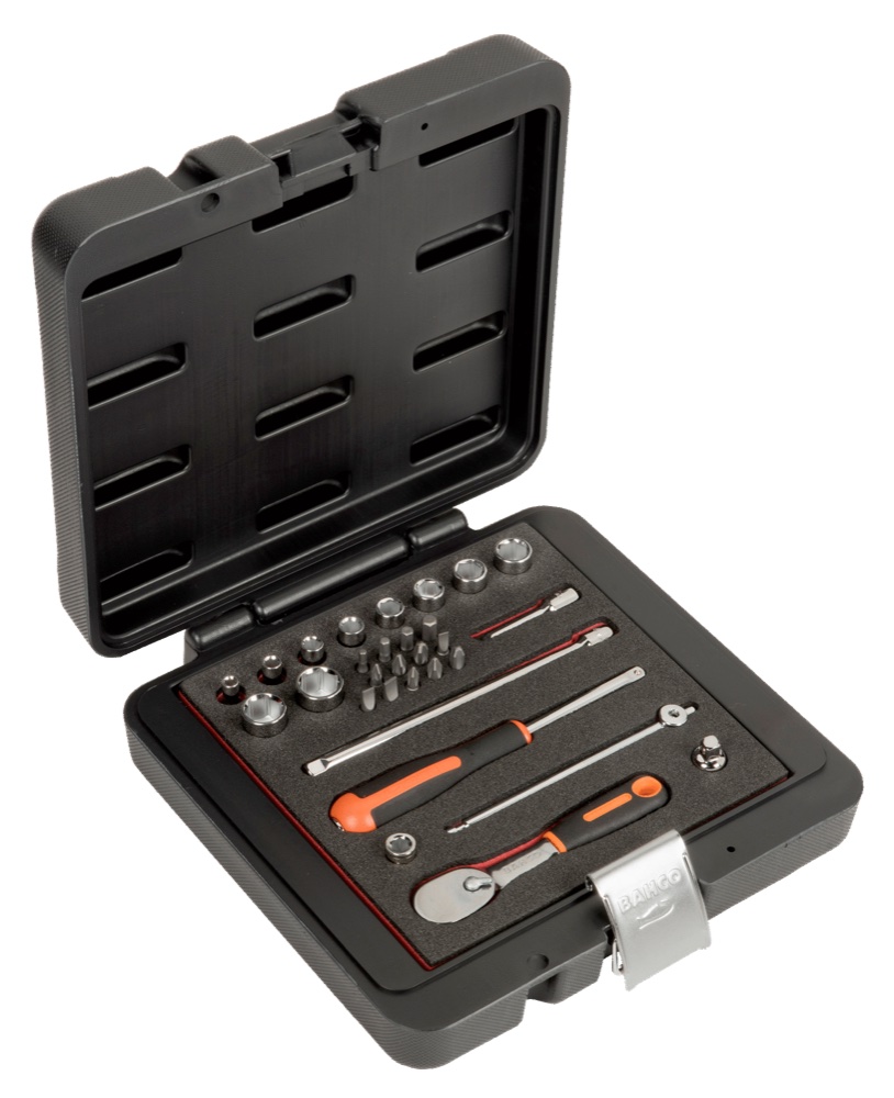1/4 SOCKET SET WITH BITS