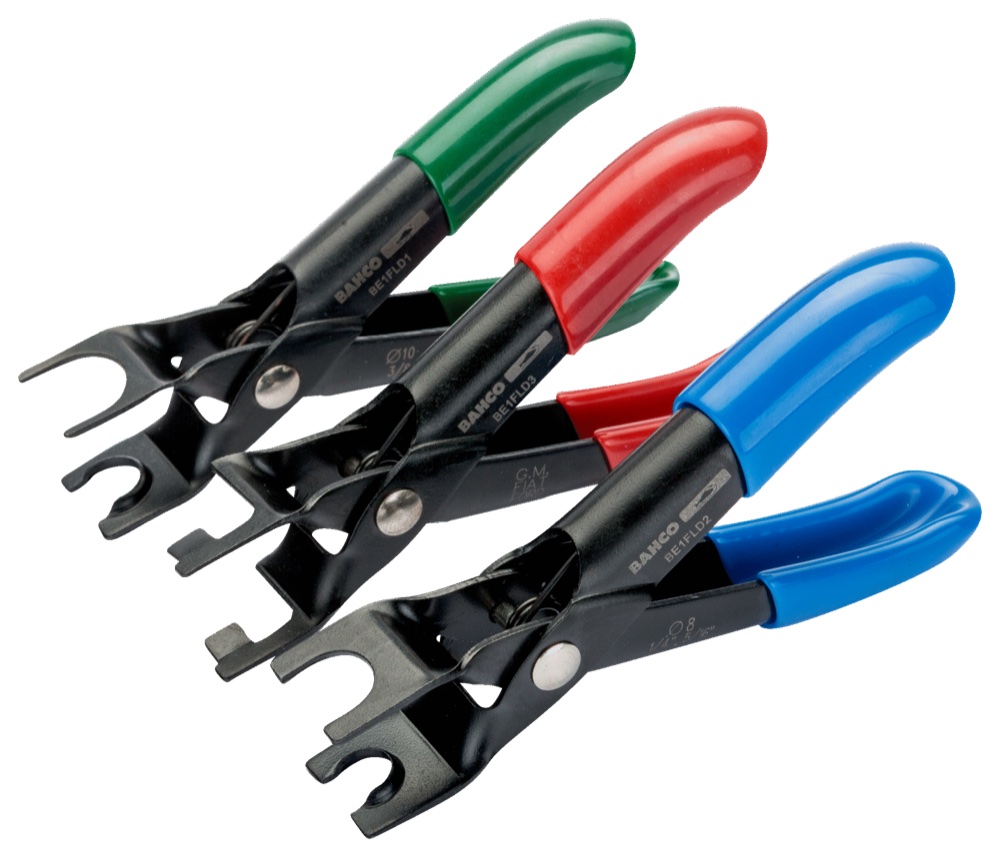 SET 3 FUEL LINE DISCON PLIERS
