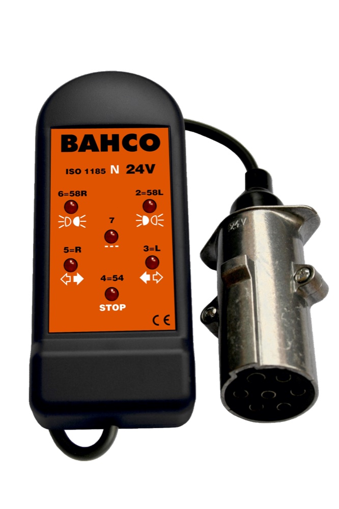 24V 7 PIN "N" SOCKET TESTER