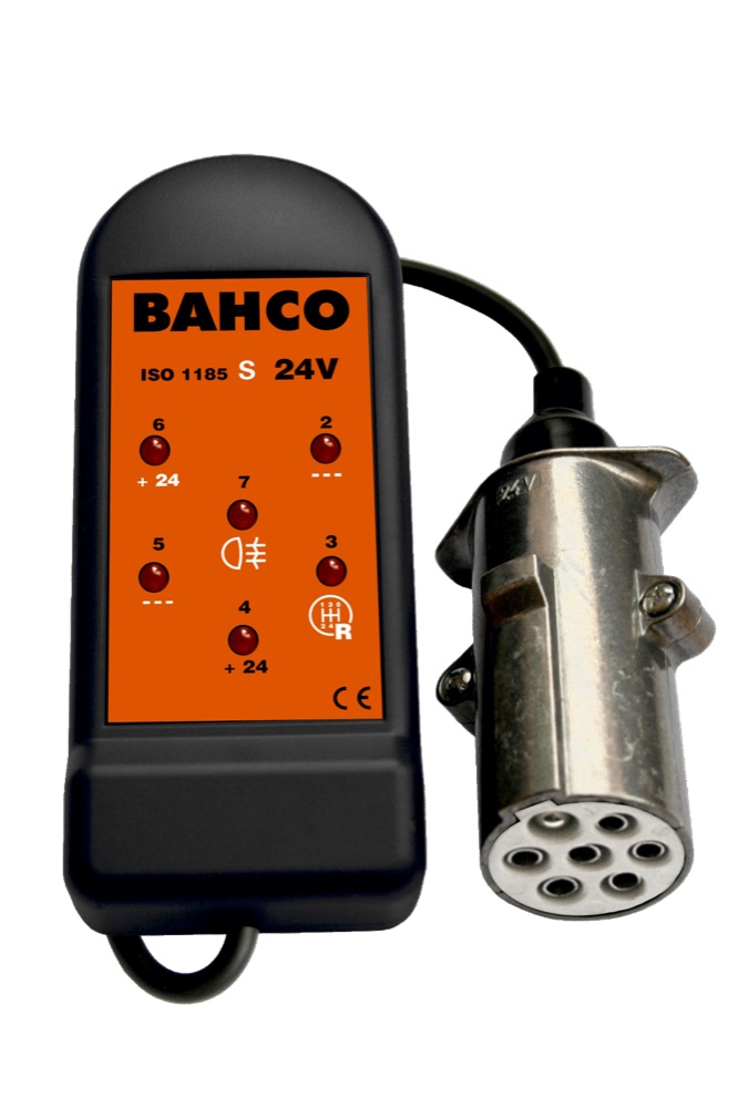 24V 7 PIN "S" SOCKET TESTER