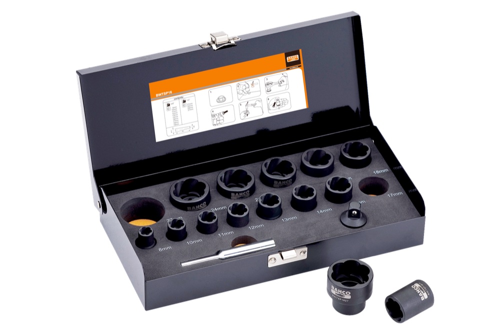 TWIST SOCKET SET 8-27MM 16PCS