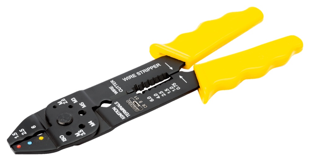 TERMINAL PLIER YELLOW 220 MM