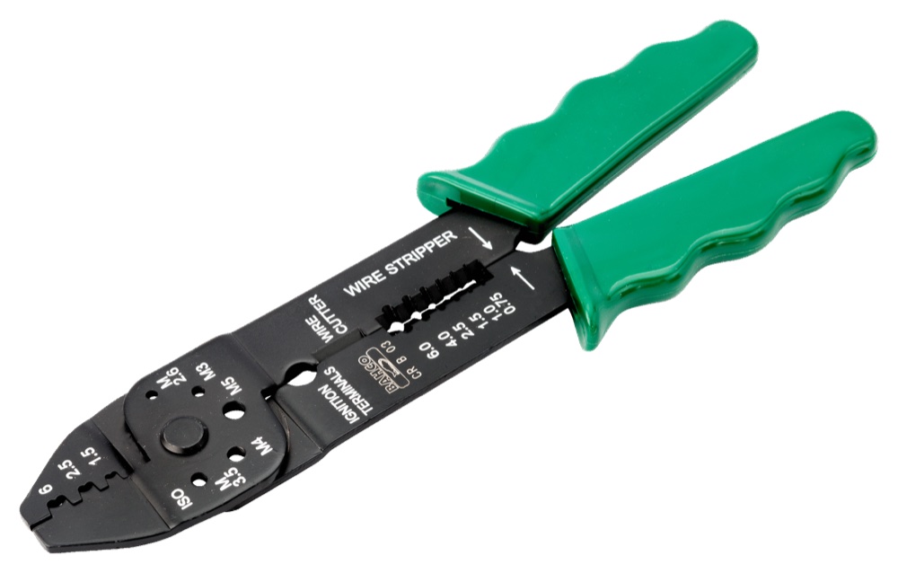 TERMINAL PLIER GREEN HAN 220MM