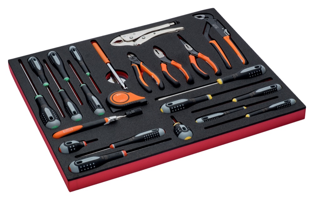 FOAM W/ ScrewdriverS AND PLIER
