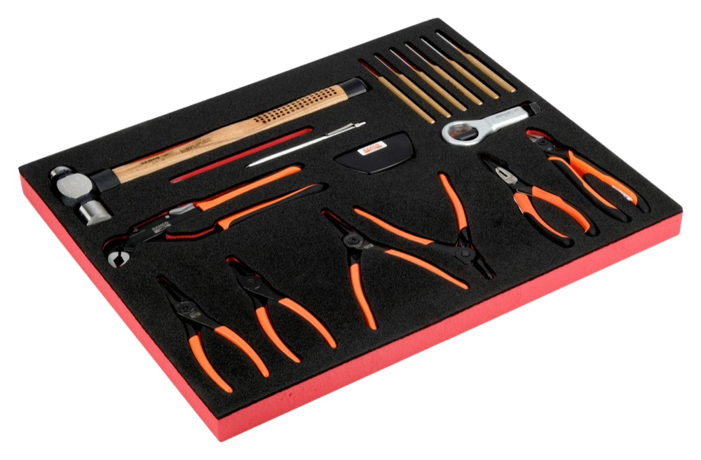 FOAM W/PLIERS & STRIKING TOOLS