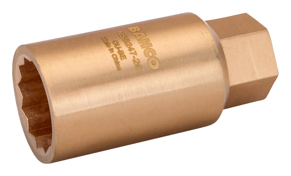 NS1/2"SPARK PLUG SOCKET CU-BE