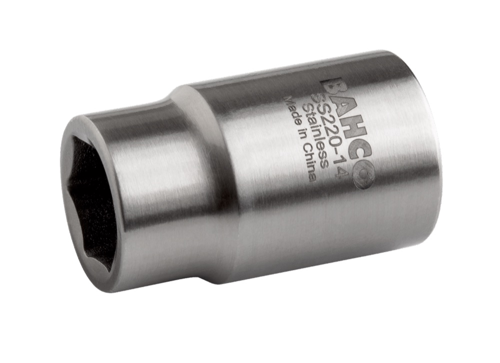SS 1/4"HEX SOCKET 10MM