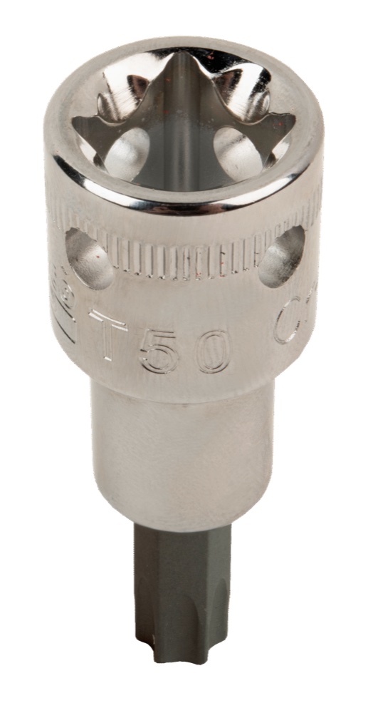 TAH SOCKET DRIVER 1/4"TORX MET