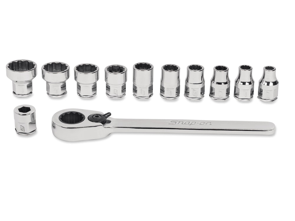 1/4DR 12PC LPR RAT 12PT SAE SK