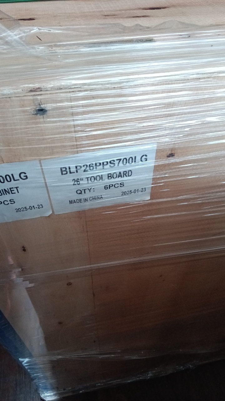 美國藍點系統櫃 26" 洞洞板 方孔 淺灰色