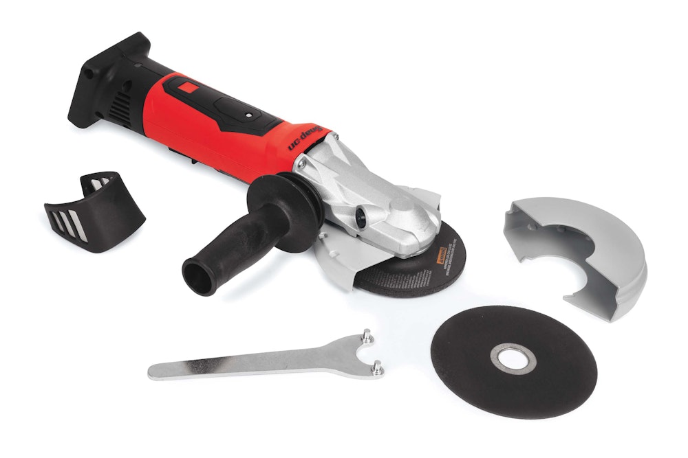 18V LI GRINDER DB W/SAFETY RED