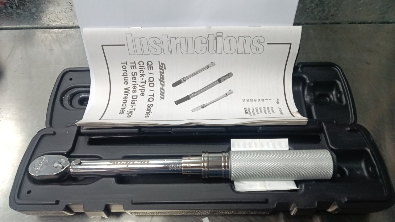 TORQ WRENCH 1/4IN 1-6NM