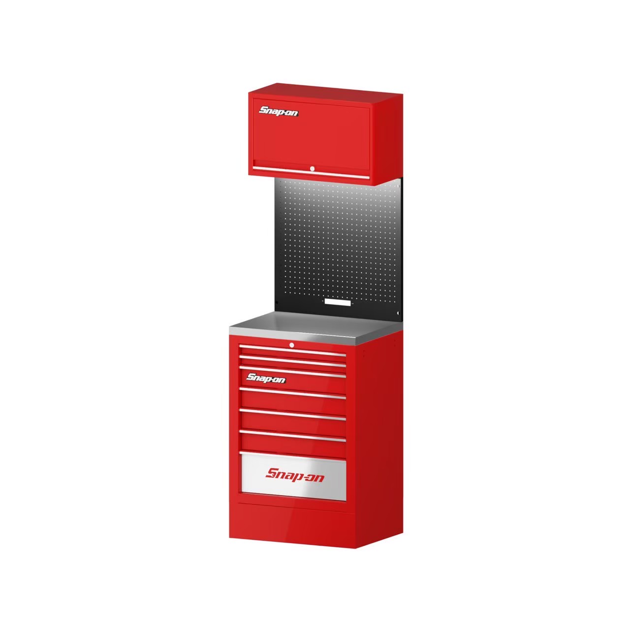 SNAP-ON 系統櫃 26吋 七抽工具櫃 紅黑紅
