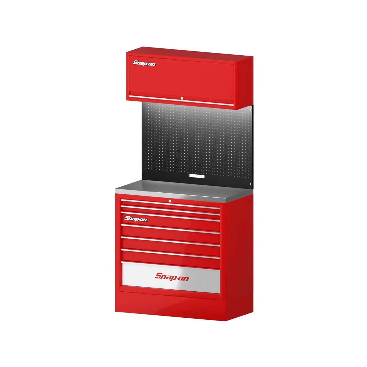 SNAP-ON 系統櫃 40吋7抽工具櫃 紅黑紅